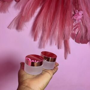 Frosted Scrub Jars