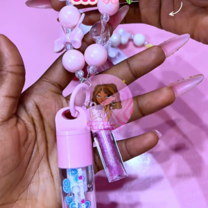 Customized 2-in-1 lip gloss